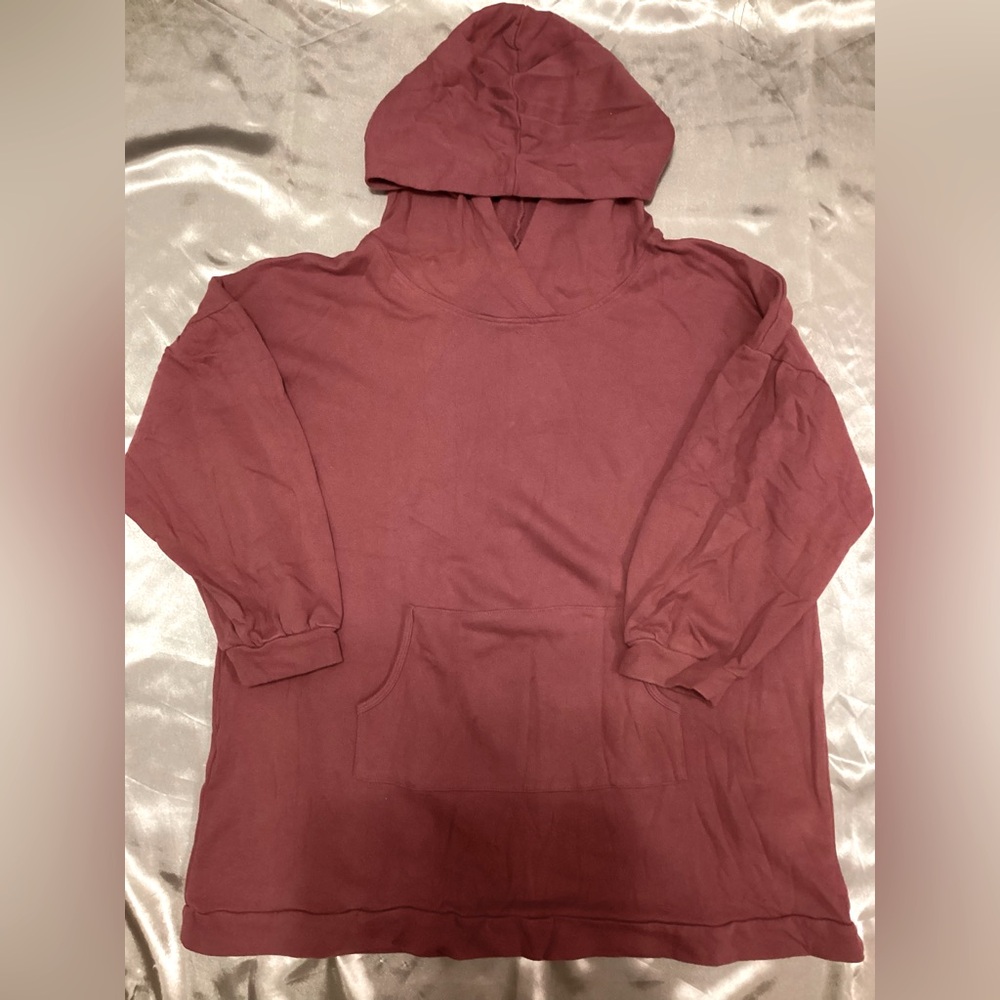 Dusty Rose Sweatshirt Hoodie ~Sz XXXL